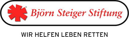 Logo der Björn Steiger Stiftung zum Baby-Notarztwagen Felix